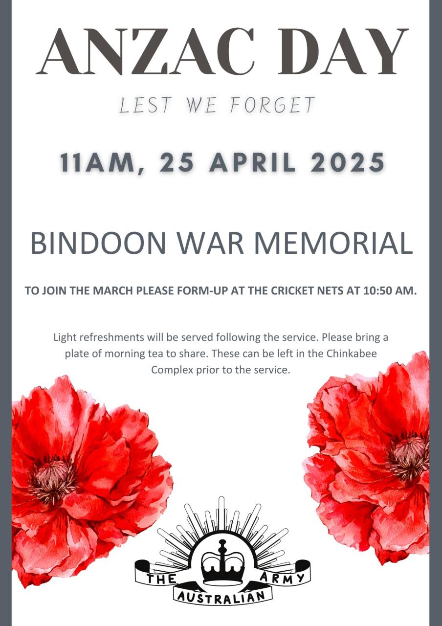 ANZAC Day Service