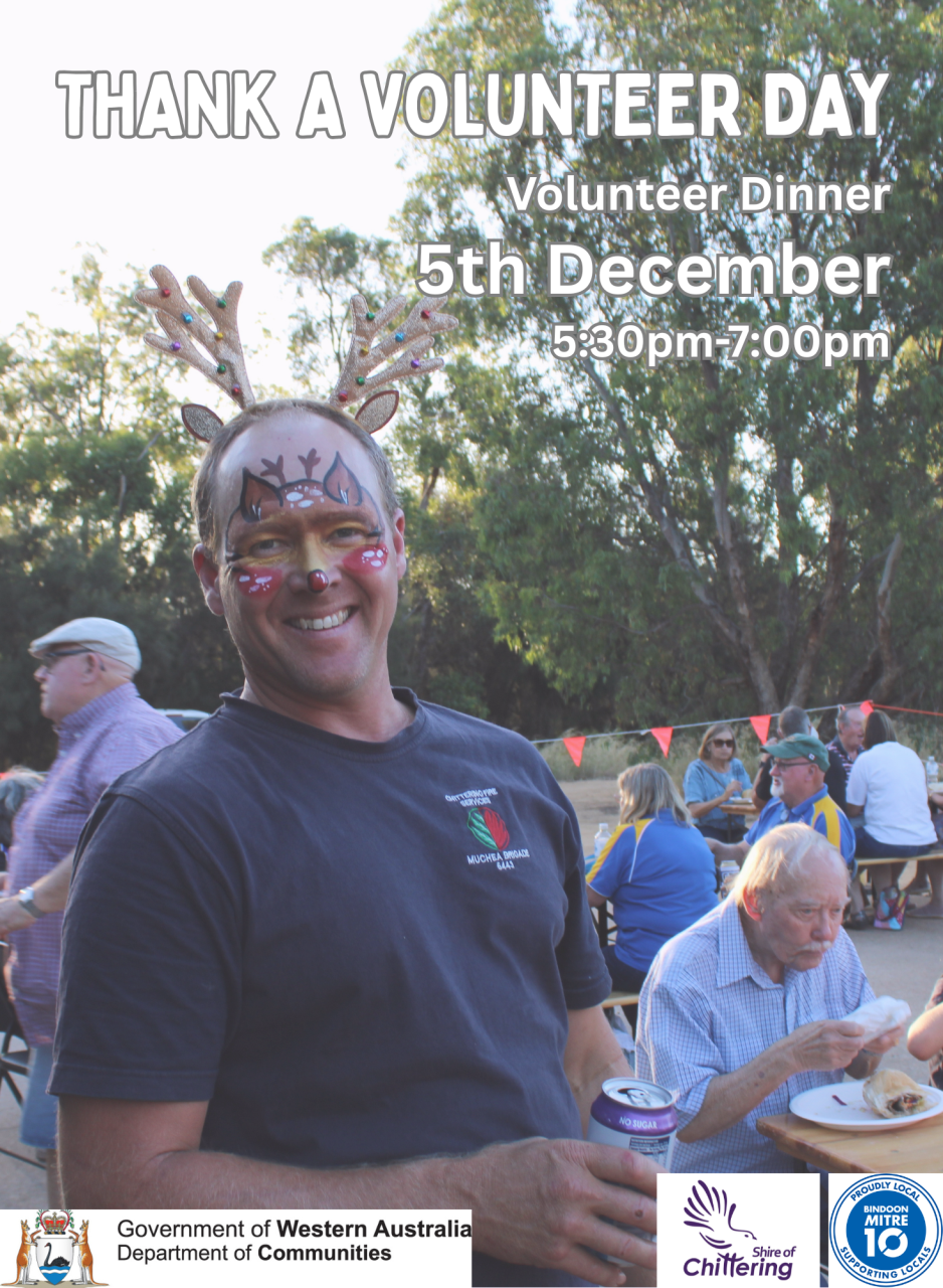 Thank a Volunteer Day – Free Dinner